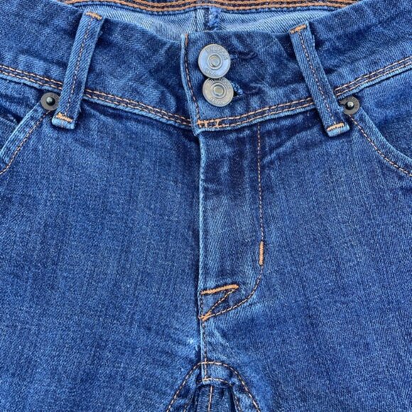 Hudson Skinny Low Rise Flap Pocket Denim Jeans 24 GUC - Picture 5 of 13